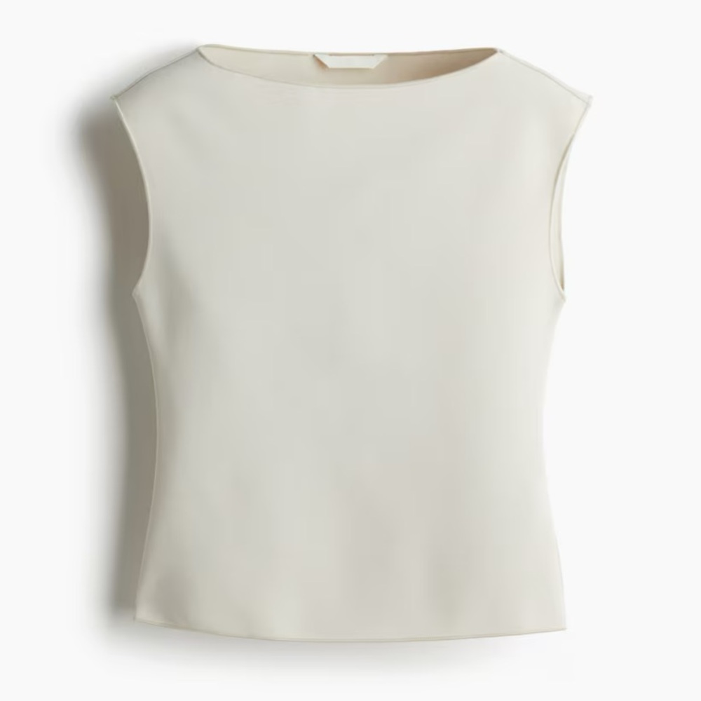 Boat-Neck Top